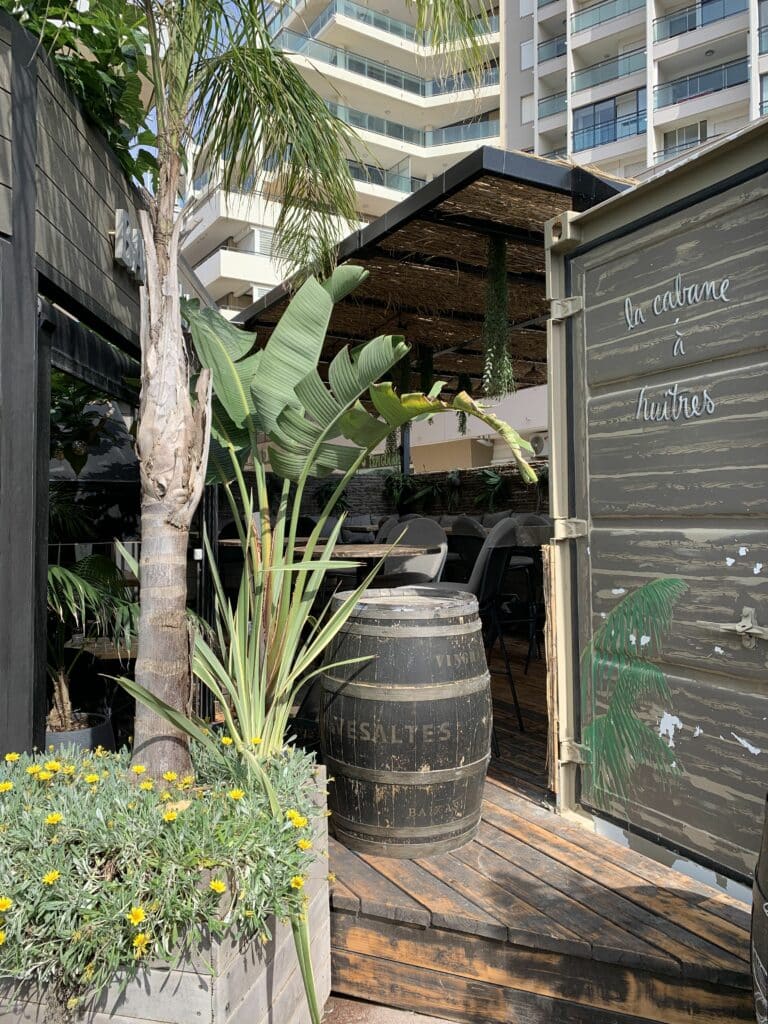 Restaurant Canet en Roussillon Miramar Cabane à Huitres