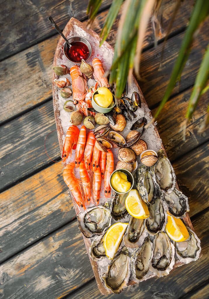 Fruits de mer Miramar Canet en Roussillon
